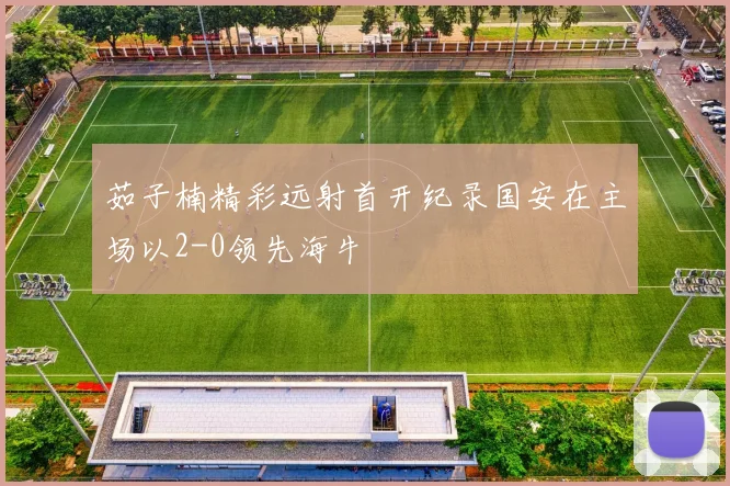 茹子楠精彩远射首开纪录国安在主场以2-0领先海牛